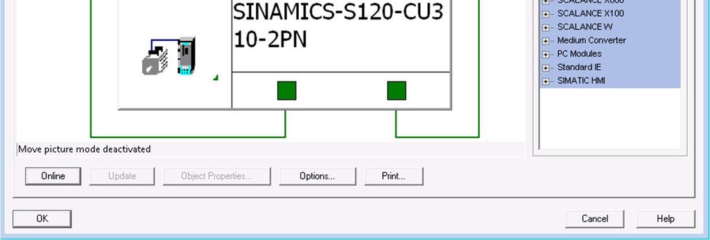 Open the topology via rightclick on the SINAMICS in HW-config. 2.