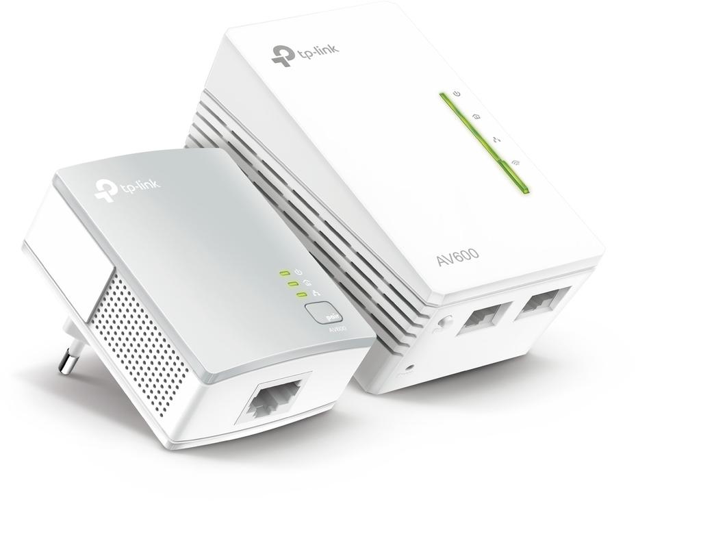 AV600 Powerline Wi-Fi Kit Instant Wi-Fi & Wired Network