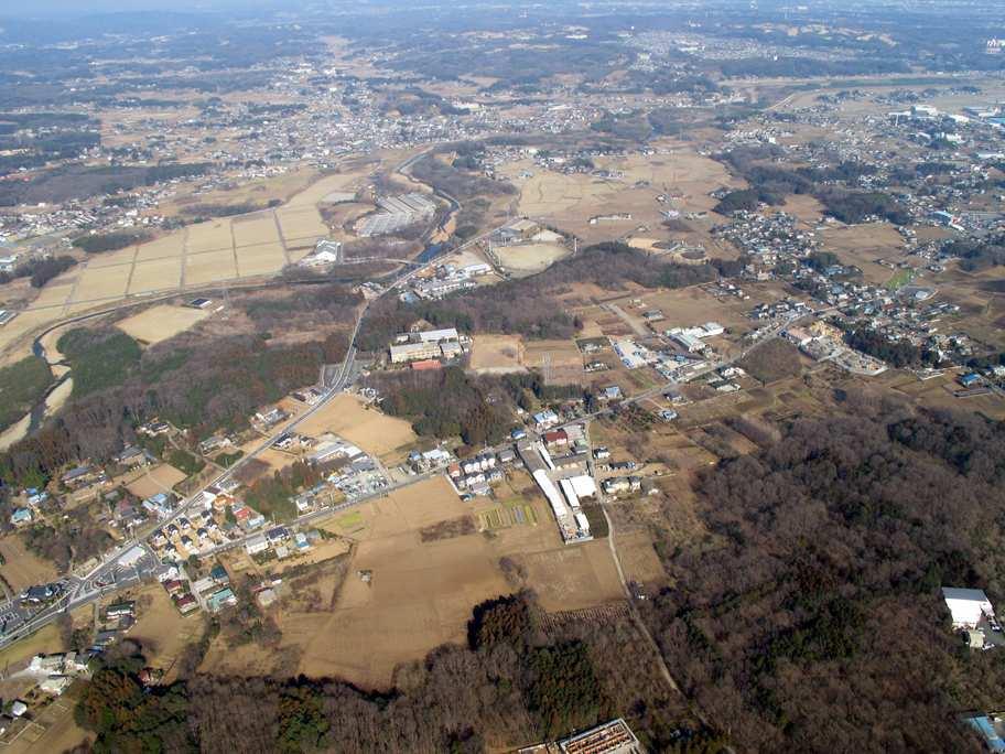 1 Case Study Area There are 3 ancient burial mound groups which were called Oorui, Kawakado and Saido in Moroyama town.