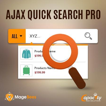 Ajax Quick Search Pro Extension User Guide https://www.magebees.