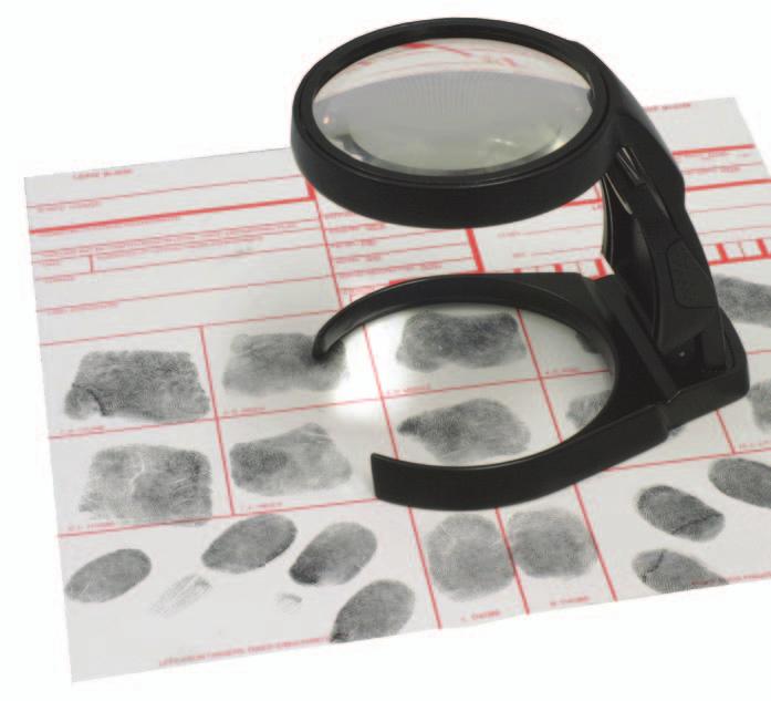 3.5X/7X Fingerprint Magnifier This two-in-one, fixed-focus Magnifier changes from 3.