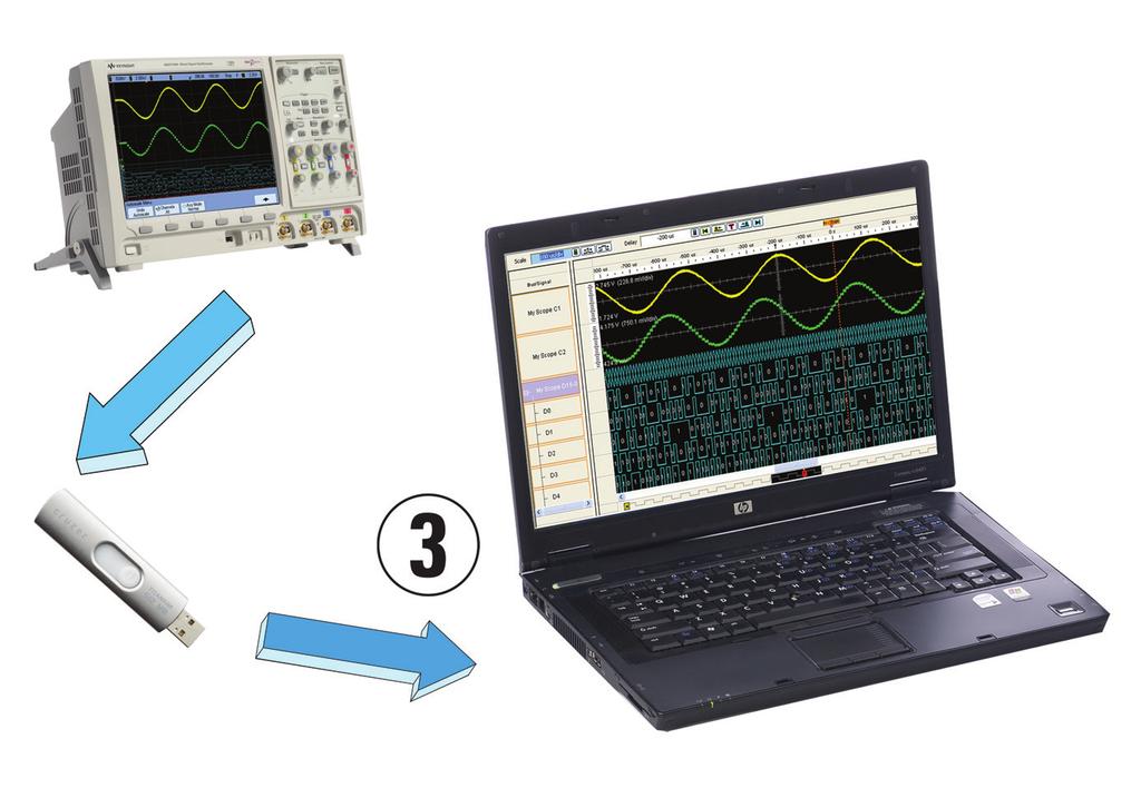 05 Keysight B4610A Data Import Tool for Offline Viewing and Analysis - Data Sheet Step 3.