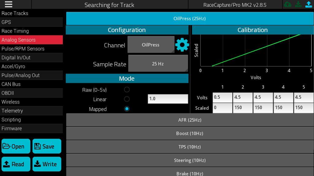 0 are integrated onboard for connectivity to the RaceCapture app on Android and ios. Optional 3.