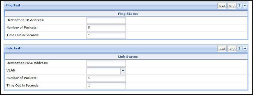 Ping and link tests The ping test and the link test are point-to-point tests between your switch and another IEEE 802.3-compliant device on your network.
