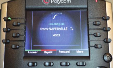 hold. Answer the new call by pressing the Answer soft key which places your first call