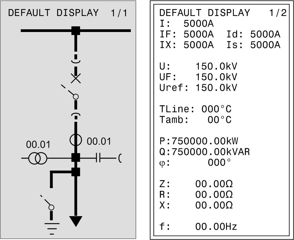 Note The above examples of basic displays may