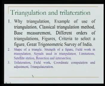 (Refer Slide Time: 01:51) In this, we will begin with the very basic definition. We will see that what is triangulation and as well as why we need to do it.