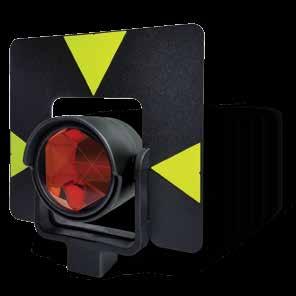 PRISM SYSTEMS Swiss-style Systems 3024 62MM SWISS-STYLE PRO PRECISION PRISM SYSTEM WITH LARGE TARGET The SitePro 3024 swiss-style professional 62mm circular prism system is designed for high accuracy