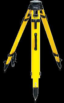 INSTRUMENT TRIPODS Composite Tripods are Lightweight, Durable, Weather-proof HVFG-DCB SITEMAX COMPOSITE TRIPOD WITH DUAL-CLAMP The SiteMax HVFG is the best value heavy duty fiberglass tripod on the
