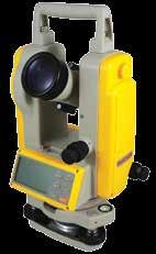 ` `±1/4-in at 100-ft (6mm at 30m) leveling accuracy Up to 200-ft (60m) range Horizontal circle graduated to 1º, reads by vernier direct to 15-minutes Vertical arc read to degrees (0-45º) Horizontal