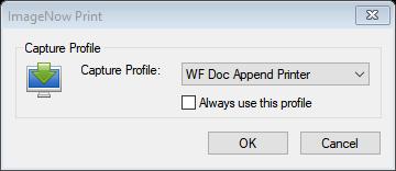 APPENDING TO AN EXISTING DOCUMENT WITHIN WORKFLOW 1. With a document open in Perceptive Content (in the Workflow view): a.
