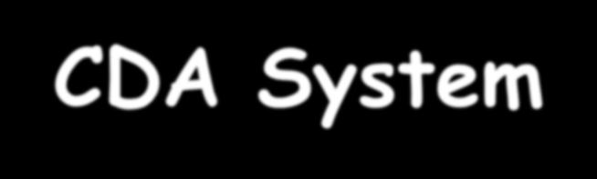 CDA System System Hardware The system consists of analog input cards, RTD cards, and main/control cards, an RS-485 communication network and two industrial PCs with two