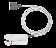 11171-000037 Masimo No. 2406 3ft Red Connect Reusable Sensor - DCI-dc3 Adult >30kg Part Number 06065 Physio Control No.