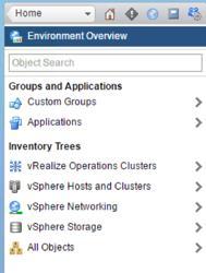 c. Click vsphere Hosts and Clusters under Inventory Trees. d.