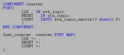 PROGRAMMABLE LOGIC DESIGN -- QUICK START HANDBOOK CHAPTER 4 In the Sources window, highlight counter.vhd.