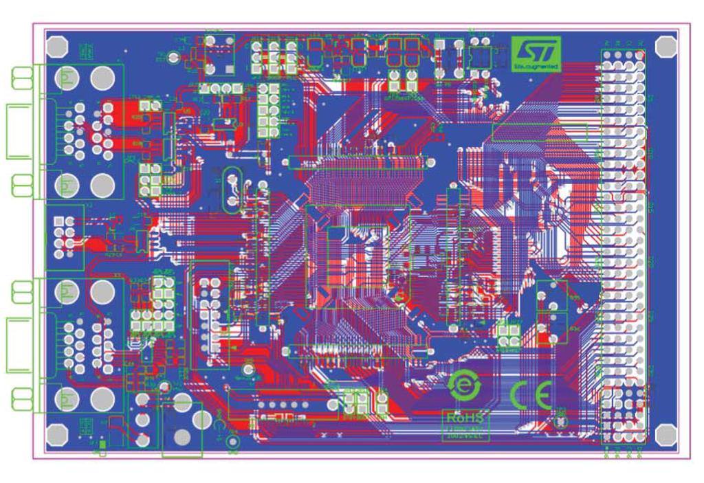 PCB layout UM1699 3 PCB layout Figure 15.