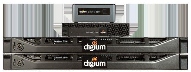 Starting from the top: Switchvox E510, Switchvox E520, Switchvox E530, Switchvox E540 The Power of Switchvox in the Cloud Switchvox Cloud is Digium s hosted UC solution.