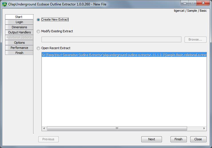 The next tab in the dialog is where you provide your credentials for
