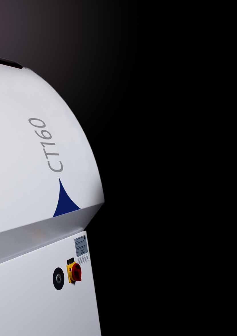 PC-DMIS allows you to analyse dimensions, form and position, to measure surfaces and to visualise defects, even on nonprismatic features. Optiv CT160.