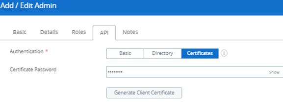 1. In the AirWatch admin console, select Groups & Settings -> All Settings -> System -> Advanced -> API -> Rest API. 2.