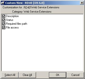 Chapter-5- Web Service Extensions Reports 5.6 Customize-(Customize View) The customize feature helps the user to customize the list of fields that are displayed in the current view.