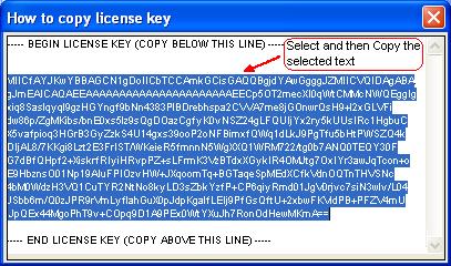 CHAPTER 1 Admin Report Kit for Internet Information Server (ARKIIS) 5) Copy the license key sent to you through email and pastes it in the 'License Key' textbox.