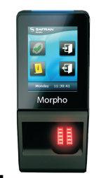 Morpho SIGMA Lite Series Terminals Access Control Cards and Readers Morpho Sigma Biometrics Features: 1:10,000 user identification in 1 second High capacity: 30,000 templates, 250,000 IDs in