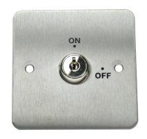 Access Control Door Accessories Emergency Egress Devices Key Override Switch Features: Single Pole devices Key removable in both positions Flush mount for security Surface mount option available Can