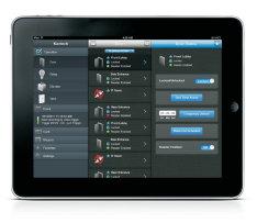 The easy-touse mobile app gives you anytime, anywhere realtime management of over 20 security tasks.