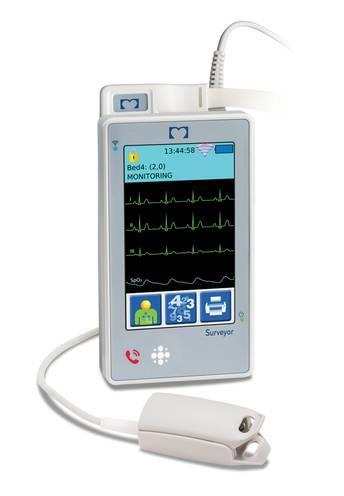 Surveyor S4 Mobile Monitor Easy-to-handle and lightweight, the innovative Surveyor S4 Mobile Monitor can be comfortably worn by patients while in ambulatory settings.