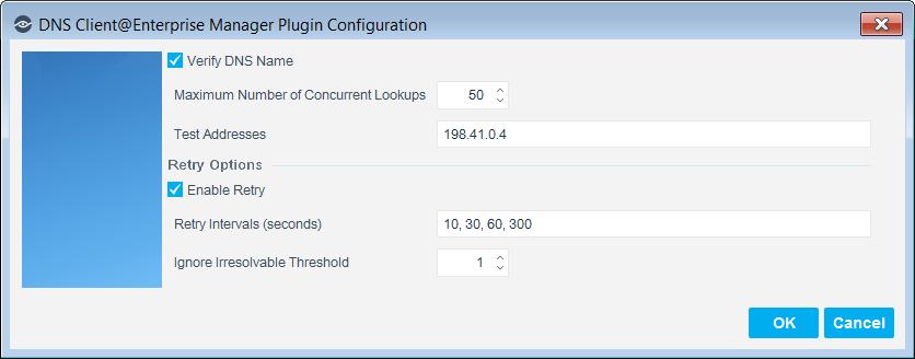 To configure the plugin: 1. In the CounterACT Console, select Options from the Tools menu. The Options pane opens. 2. Open the Modules pane and select Core Extensions > DNS Client. 3.