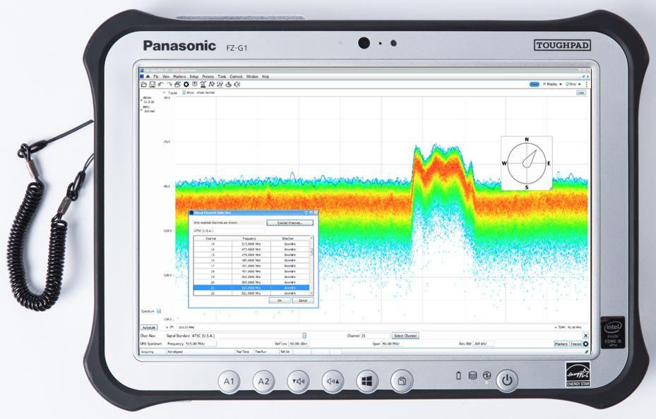 Tablet Controller for Tektronix USB spectrum analyzers Panasonic FZ-G1 Controller Datasheet (Offered by Tektronix) Wi-Fi, Bluetooth and 4G LTE Multi Carrier Mobile Broadband and Satellite GPS