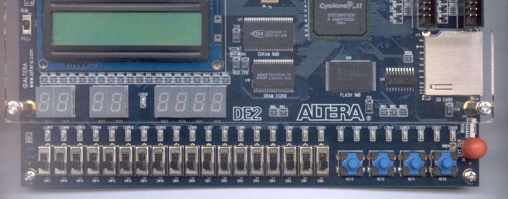 7-Segment Display FPGA Chip LEDs