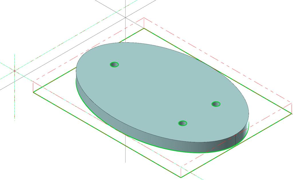 T. Circle Mill Toolpath. Step 1. Confirm origin. Use F9 to toggle axes, Fig. 91. Step 2.