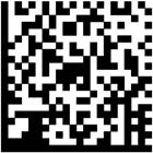 Quick Start 2D ONE-SCAN BARCODE Users can also scan a single 2D barcode combining with a series of serial commands to configure the scanner.