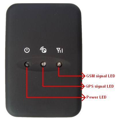 3 LED indications PT30 has four buttons and three LED lights with three different colors to indicate the status of