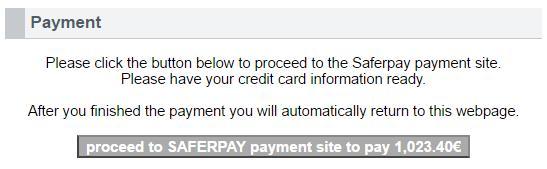 After you have completed the payment process, you will automatically be redirected to