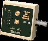 with PS-2100, PS-2200 & NIBP-1000 Series Products via Aux Port ± Powered via Aux Port Features - SPO-2000 ± Accepts the FingerSims TM to