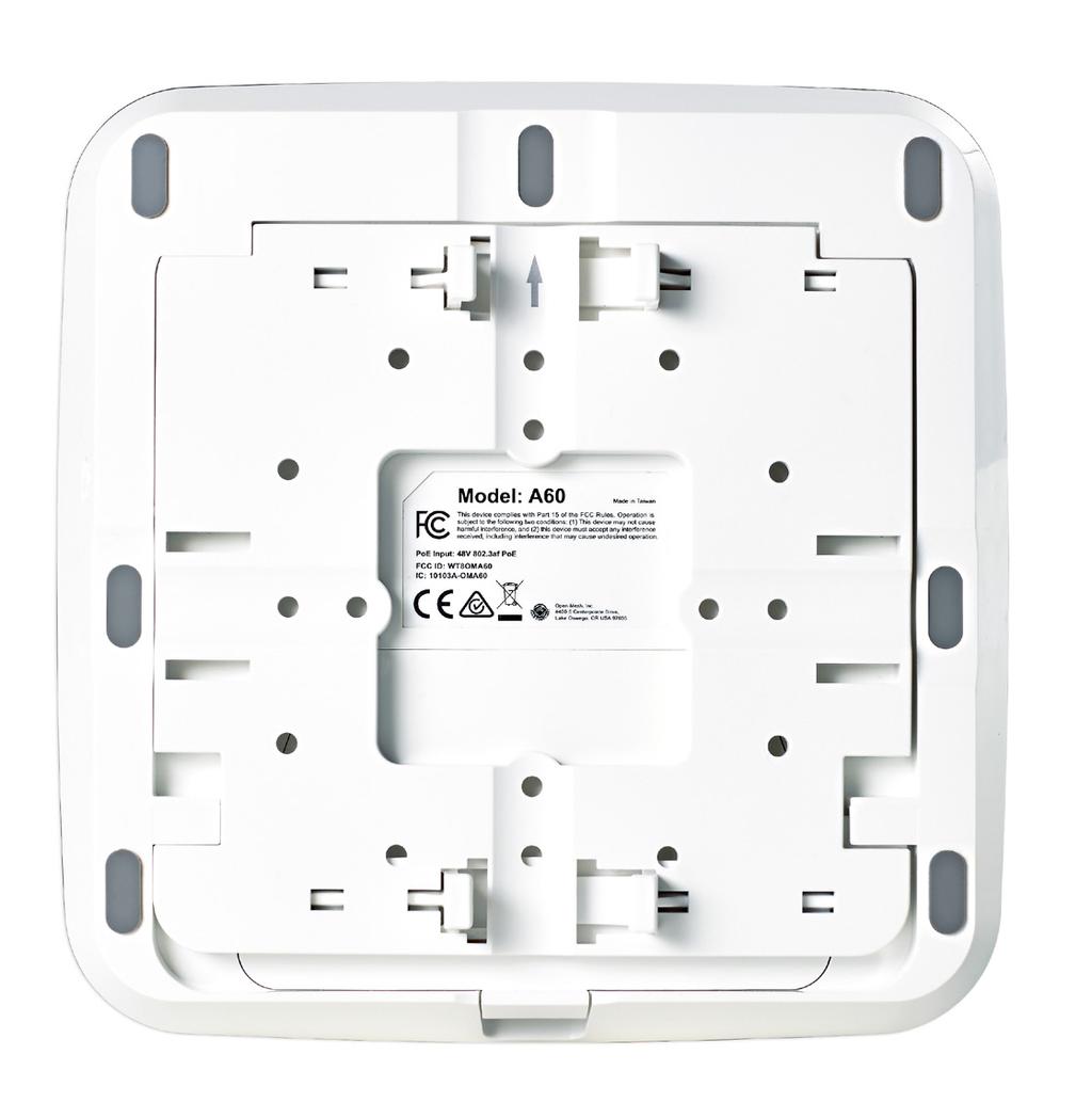Mounting Options Universal installation Install A Series access points indoors and out, for professional WiFi deployments anywhere.
