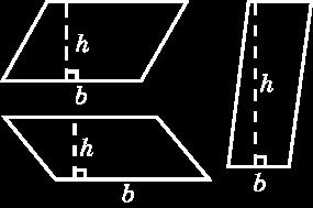 The area of a parallelogram is the product of the length of its altitude and the length of a side that contains an endpoint