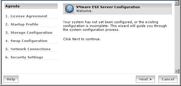 Accept the security certificate. The VMware Management Interface Login screen appears. 4.
