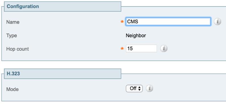 classification  CMS Neighbor