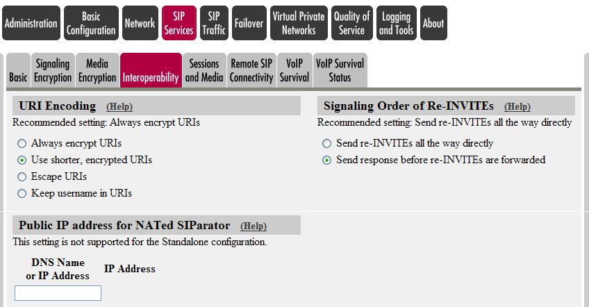 Signaling Order of Re-INVITEs Send response before re-invite are forwarded 3.