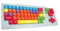 Keyboards COLOUR CODED KIDS KEYBOARDS 2cm Large Keys Easier for mobility issuses