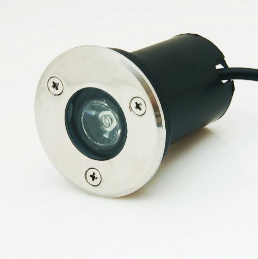 LED underground light 1W/ Podne ugradnje Other LED lights / ostala tijela DALОТ0507 1W 220V 90-100 lm IP67 steel WH >50.