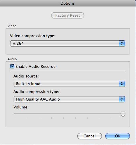 <Note> You need to enable the [Enable Video Compress] before setting. 4.