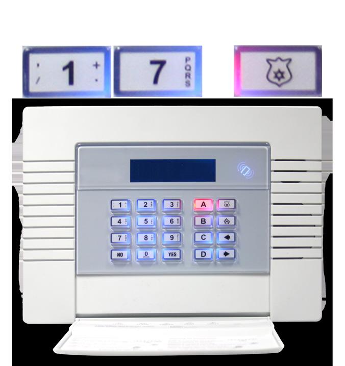 To disable the chime on the HomeControl+ Panel or keypad, simply close all doors