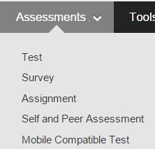 assessments, add tools, and include partner content if available.
