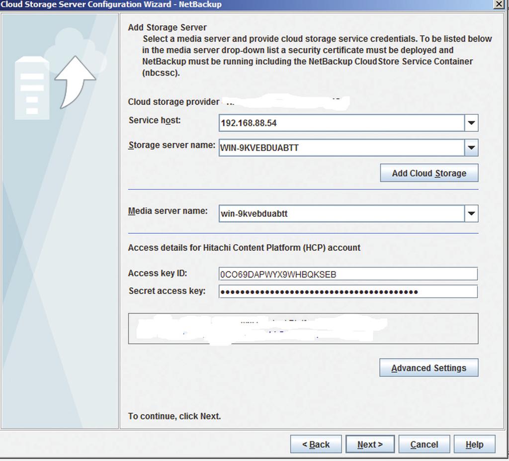 6. In the Advanced Server Configuration dialog: a. Use SSL is
