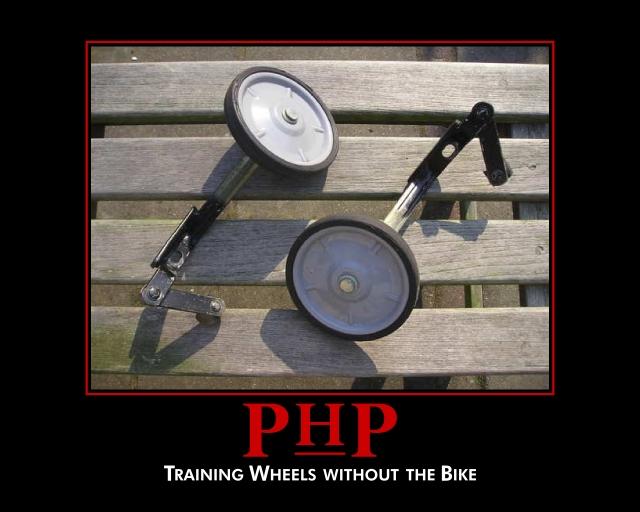 Bad uniformity example (PHP): Same things look different